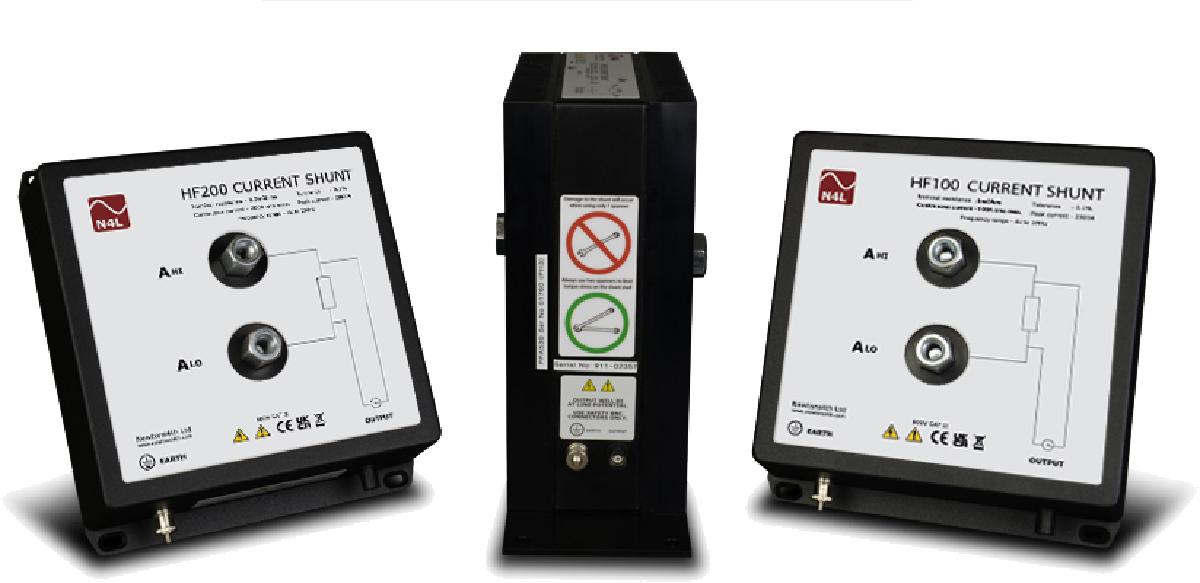 HF100 HF200 HF500 high frequency current shunts